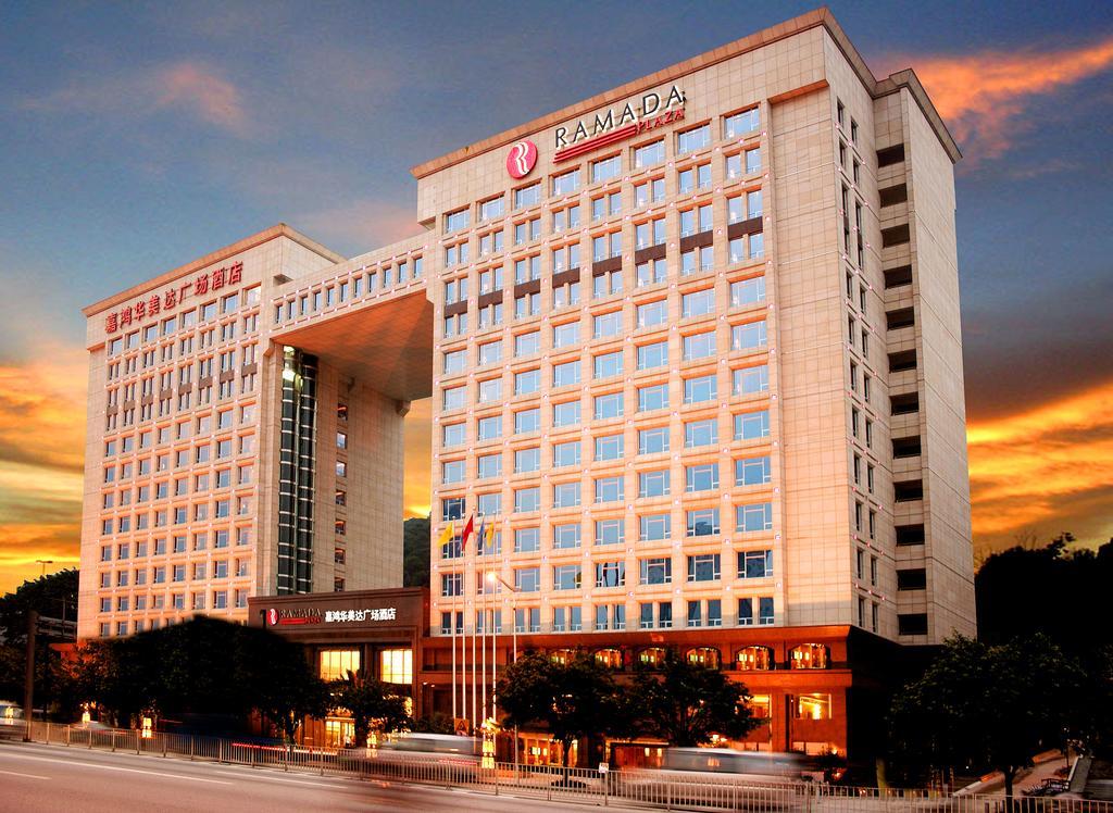 Ramada Plaza Guangzhou Hotell Exteriör bild